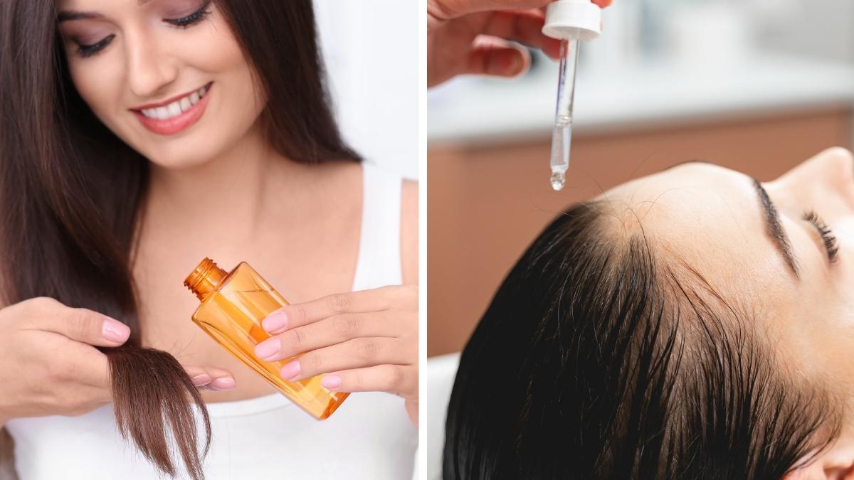 Beauty News: ઘરે બનાવો આ હેર સીરમ અને વાળમાં લગાવો, સિલ્કી અને શાઇની થશે, ફ્રિઝી વાળમાંથી છૂટકારો મળી જશે 2 Make this hair serum at home and apply it on your hair it will be silky and shiny get rid of frizzy hair