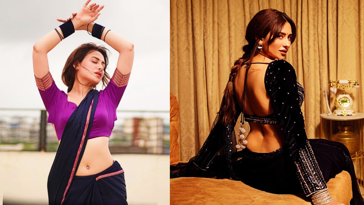 Saree Style Do you want to look stylish in a saree So take an idea from the look of this actress 01