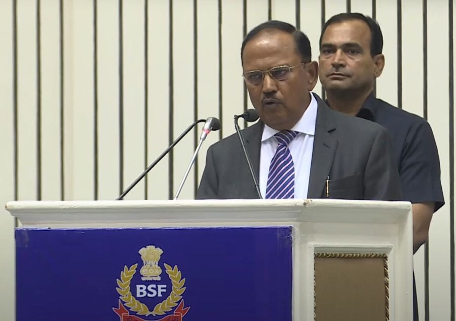 If Indias borders were more secure. NSA Doval said at a BSF event. 01