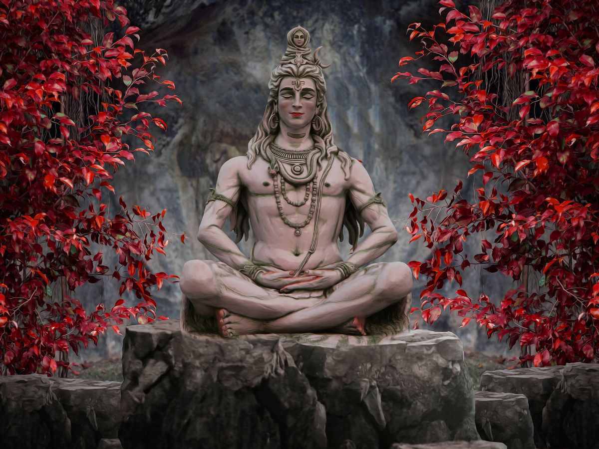 Mahadev 3D Wallpaper for Home Wall