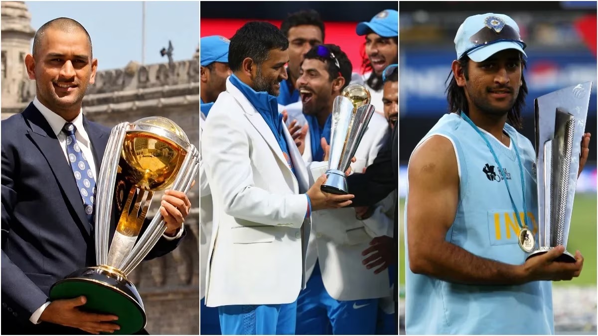 MS Dhoni Birthday: ટિકિટ કલેક્ટરથી લઈને વર્લ્ડ ચેમ્પિયન બનવા સુધીની સફર 3 ms dhoni birthday win 3 icc trophy only 1st captain in cricket history 2