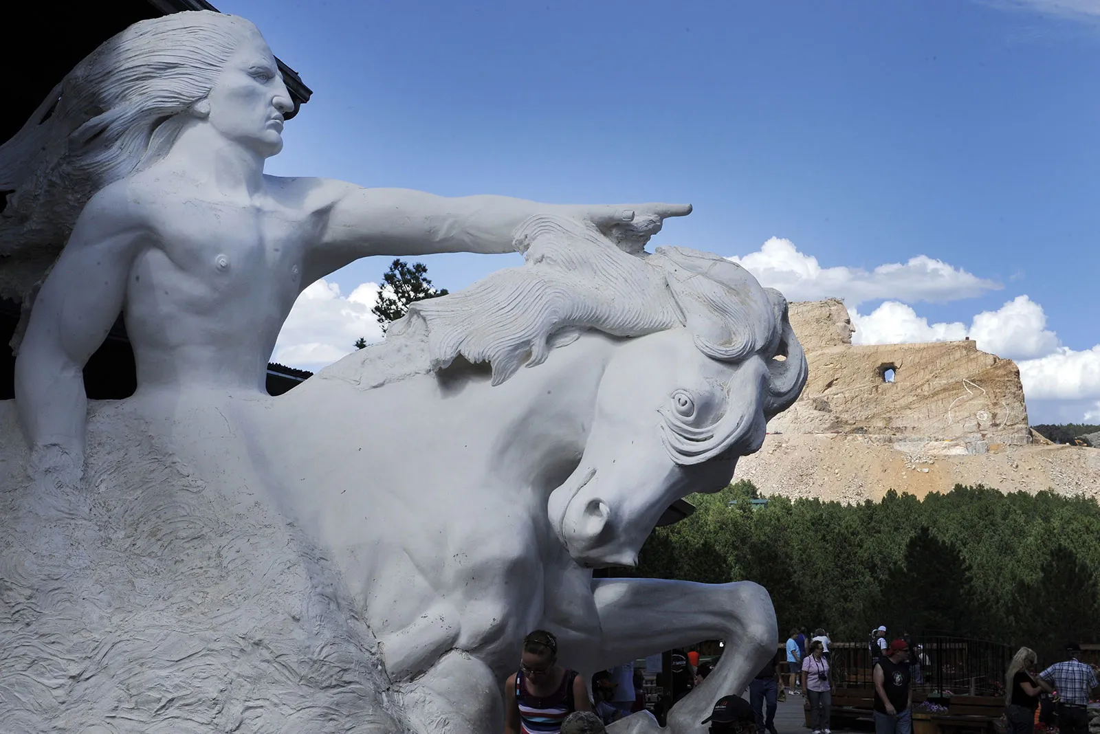 argest mountain carving of the world crazy horse memorial native american hero21