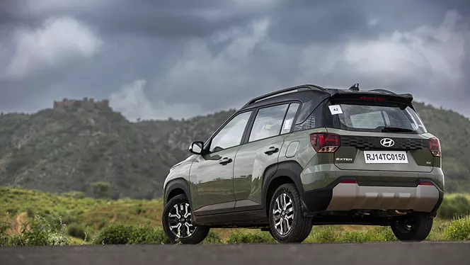 Hyundai Exter: ના બે નવા વેરિયન્ટ થયા લોન્ચ, કિંમત થશે આટલાથી શરૂ 3 exter exterior left rear three quarter