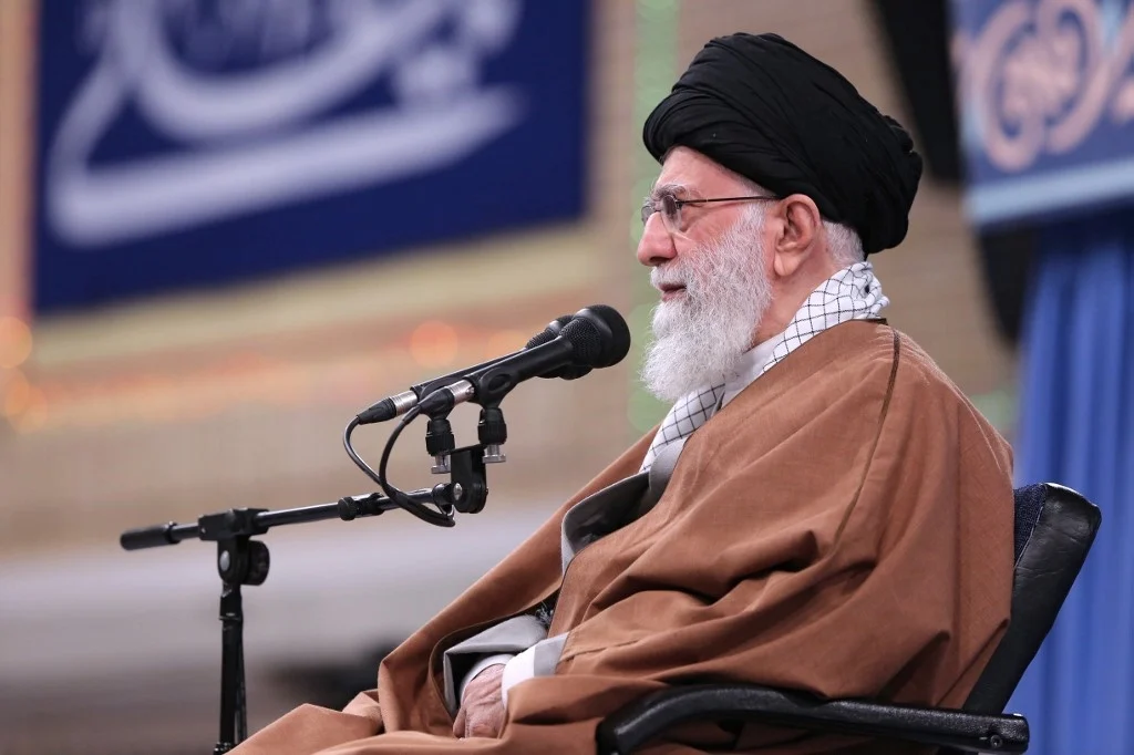 iran leader khamenei says what happend in syria was planned by america and israel1