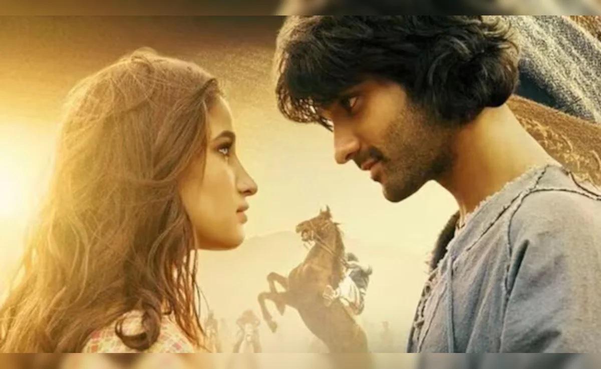 બોક્સ ઓફિસ પર 'આઝાદ'ની ખરાબ હાલત, સોમવારે કમાણી ઘટી લાખોમાં 3 azaad box office collection day 4 aman devgan rasha thadani ajay devgn film fourth day monday collection net in india2