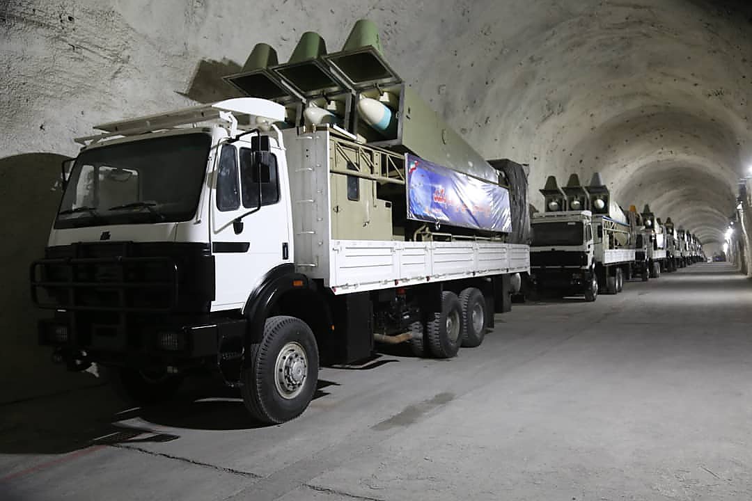 iran army unveils underground storage facility claims development of new special missilesyey