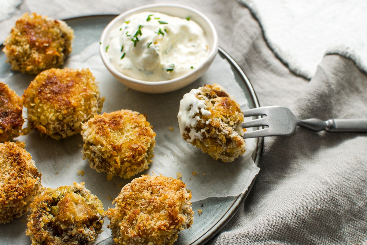 recipe how to make crispy breaded mushrooms recipe in 15 minutes at home try this plant based appetizer quick starter ideas1