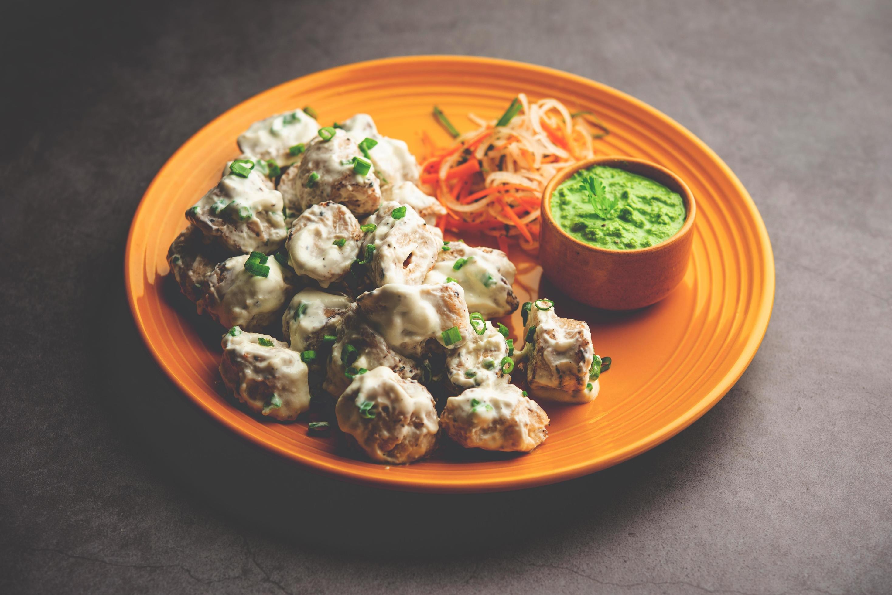 food easy way to make smoky flavour afghani chaap at hom1