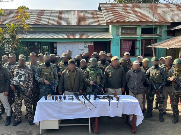 manipur security forces joint operation 32 illegal weapons including ammunition seized2