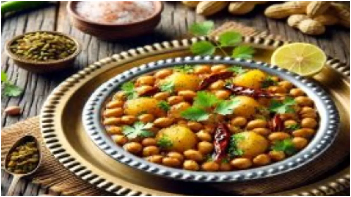 navratri special recipe how to make mungfali ki ghugni