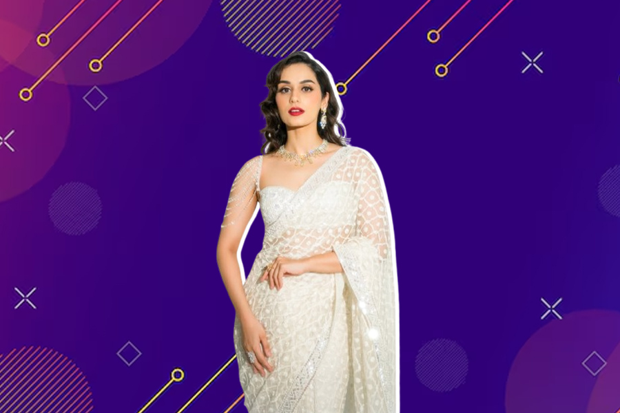 shilpa shetty to manushi chillar actresses inspired stunning white saree looks articleewr