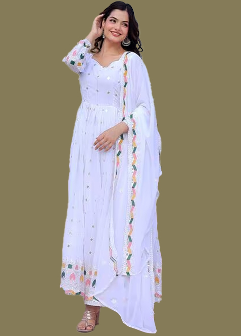 white frock kurti for office holi celebration article