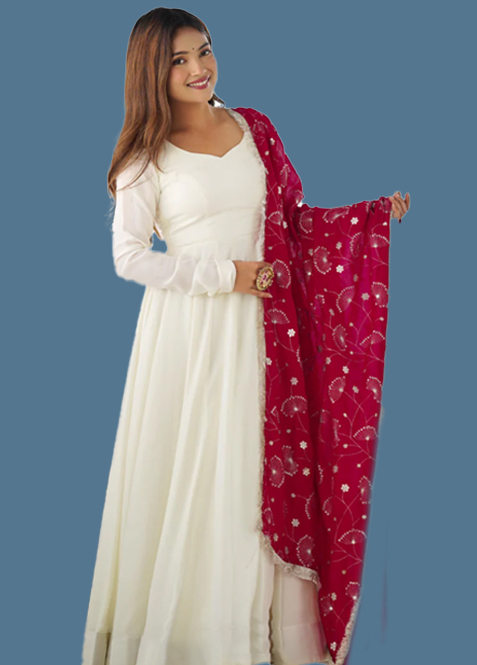 white frock kurti for office holi celebration article wre