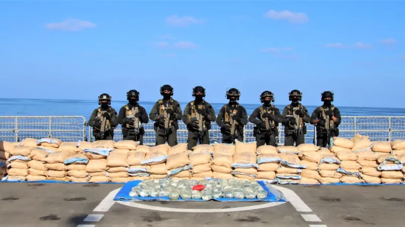 2500 કિલો ડ્રગ્સ સાથે દાણચોરોની ધરપકડewwr