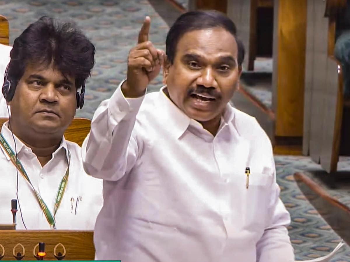 dmk leader a raja raised questions on hindu religious symbols asked politicians to remove tilak1