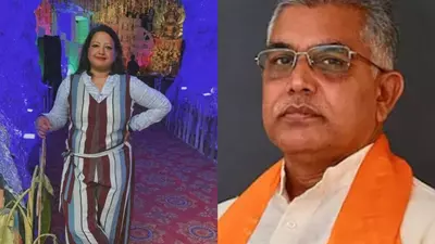 ex bengal bjp president dilip ghosh set to tie knot with party colleague rinku majumdar2