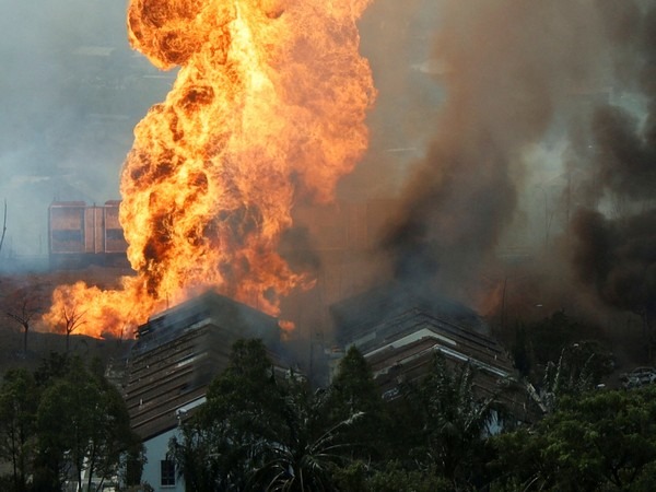 gas pipeline explosion in malaysia kuala lumpur over hundred injured efr