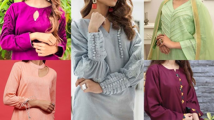ઉનાળામાં આ ડિઝાઇનની કુર્તીઓ પહેરવાથી તમને સ્ટાઇલિશ લુક મળશે, દરેક વ્યક્તિ પેટર્નના ચાહક બનશે 3 latest fancy kurti designs for summer to get stylish look beautiful loop angrakha button pattern images2