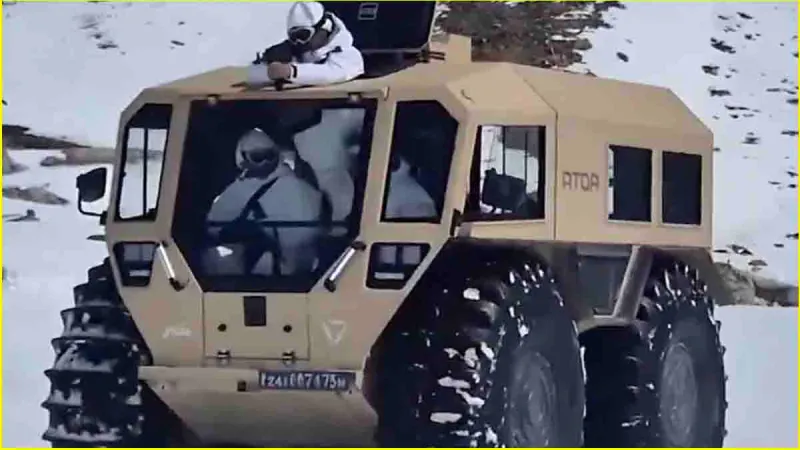 siachen glacier deployment of special vehicle kapidhwaj challenge to pakistan china make in india campaign1