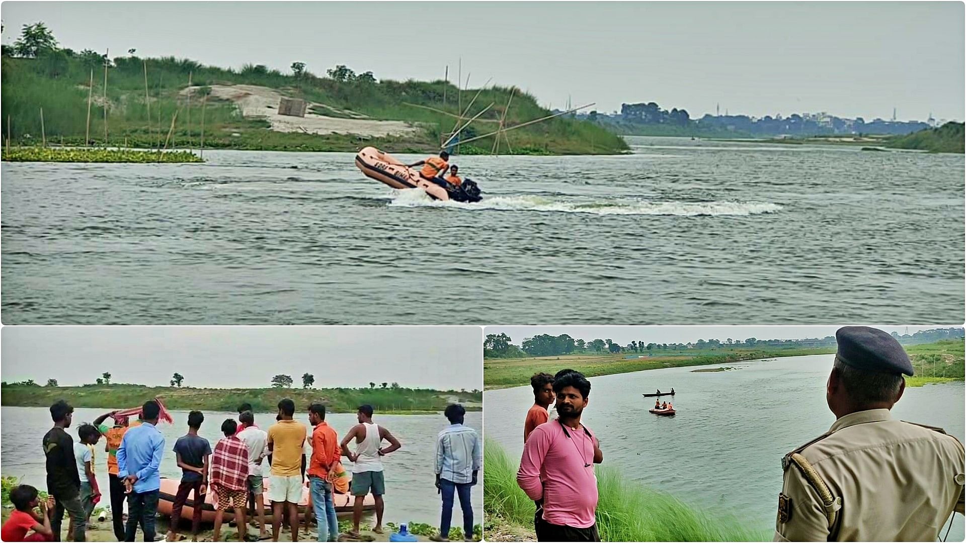bihar muzaffarpur 5 girls drowned in budhi gandak 2 death 3 saved1