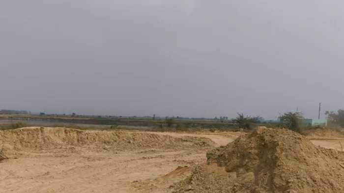 faridabad news fmda pond project faces land height challenge1