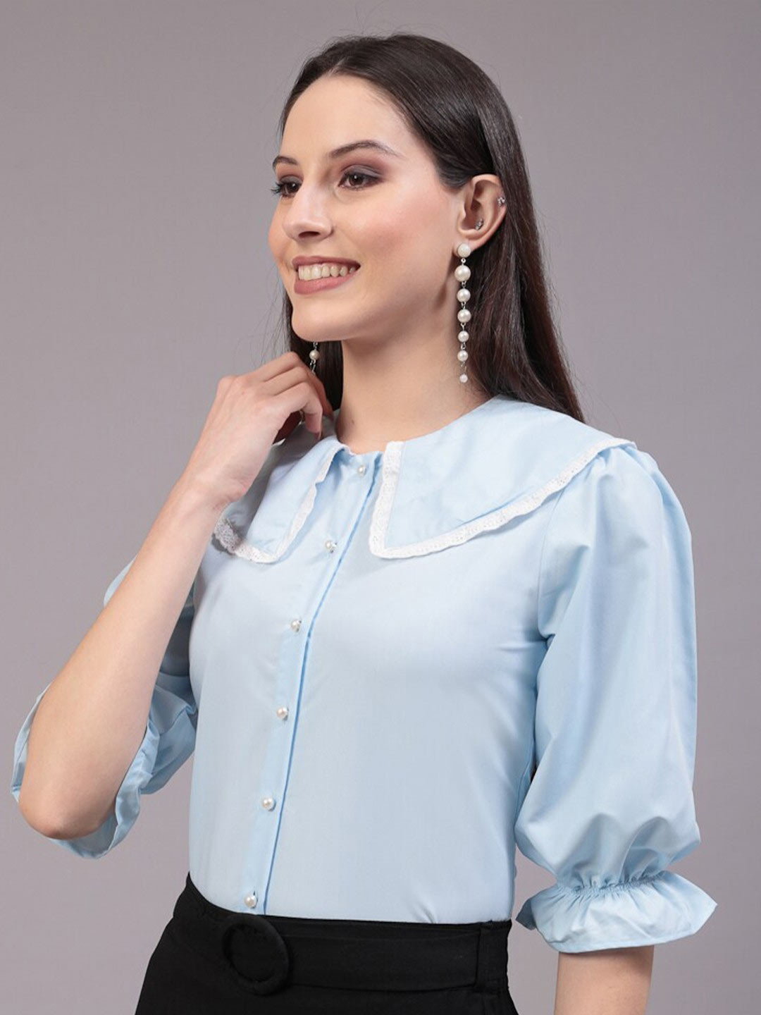 latest 3 shirt style top designs for new look in office1