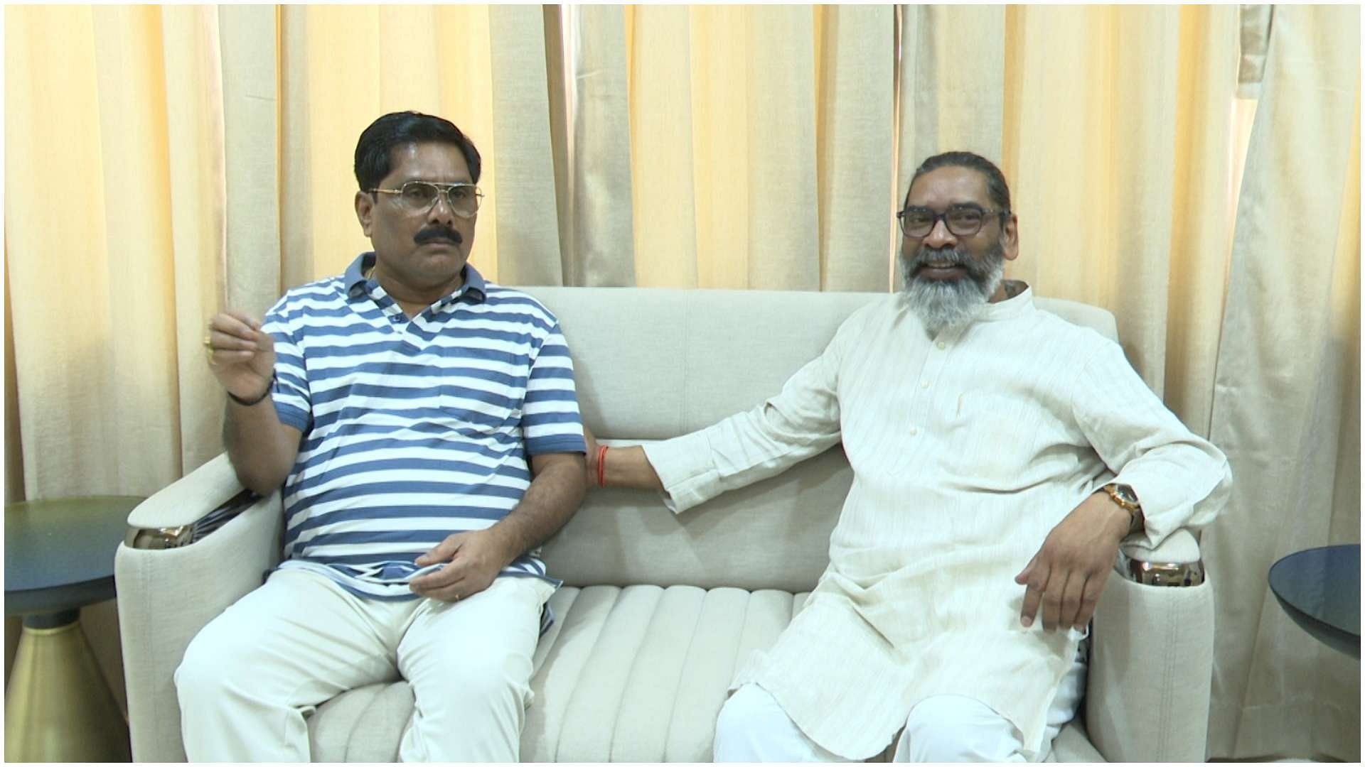 minister yogendra mahato s health deteriorated cm hemant soren reached to meet him1