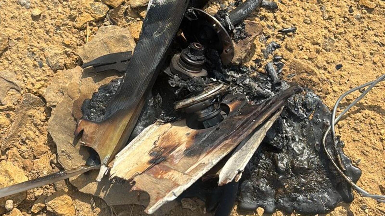 news of a drone falling near gujarat border blast occurred1