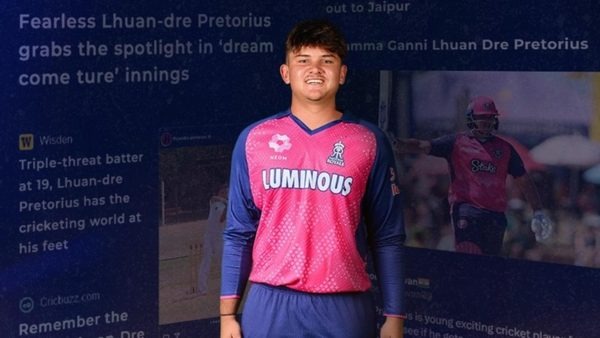 nitish rana ruled out ipl 2025 rajasthan royals lhuan dre pretorius