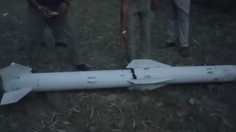 pieces of drone missile found in bathinda village1