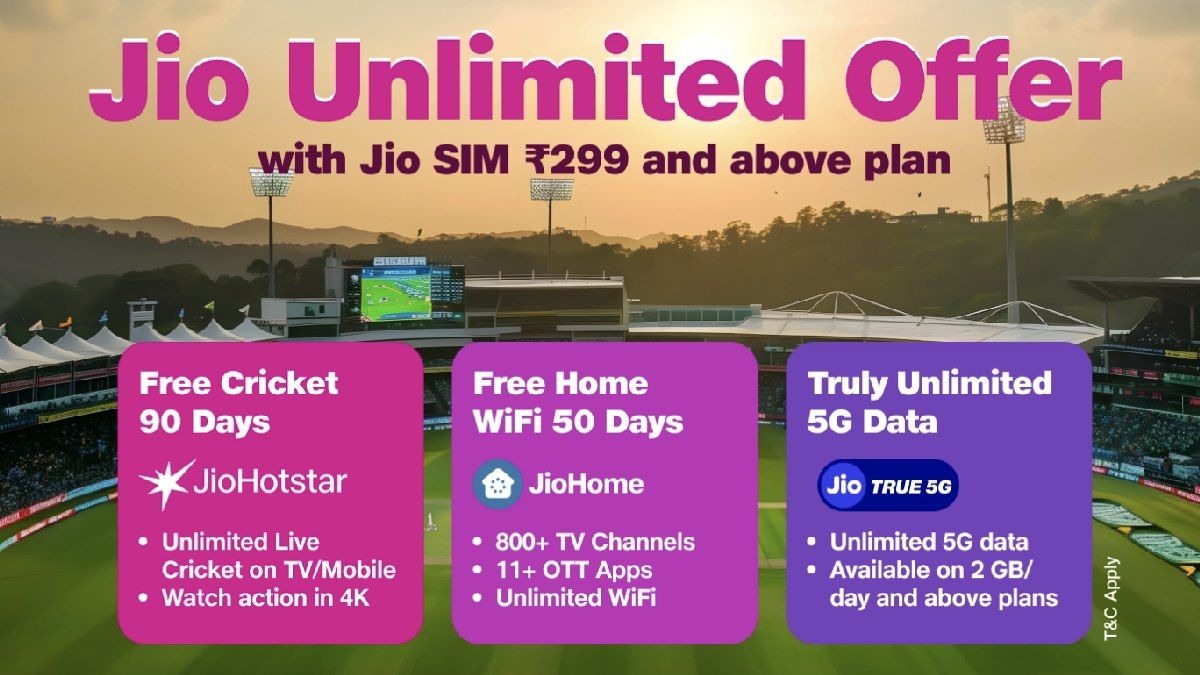 reliance jio has extended the availability of the jio unlimited offer to 25 maypoiuytre
