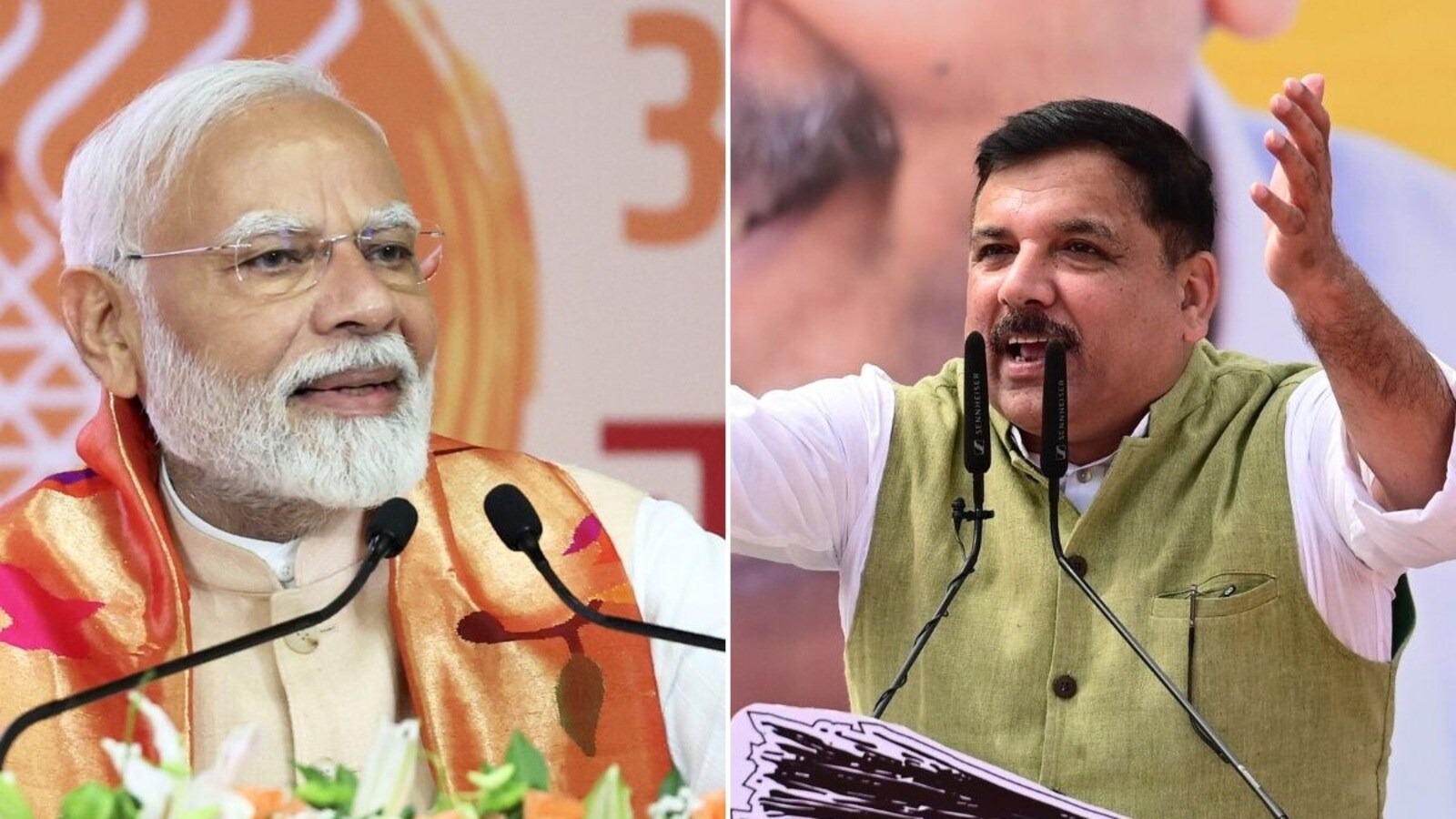 sanjay singh targets narendra modi says he is not pm but salesman