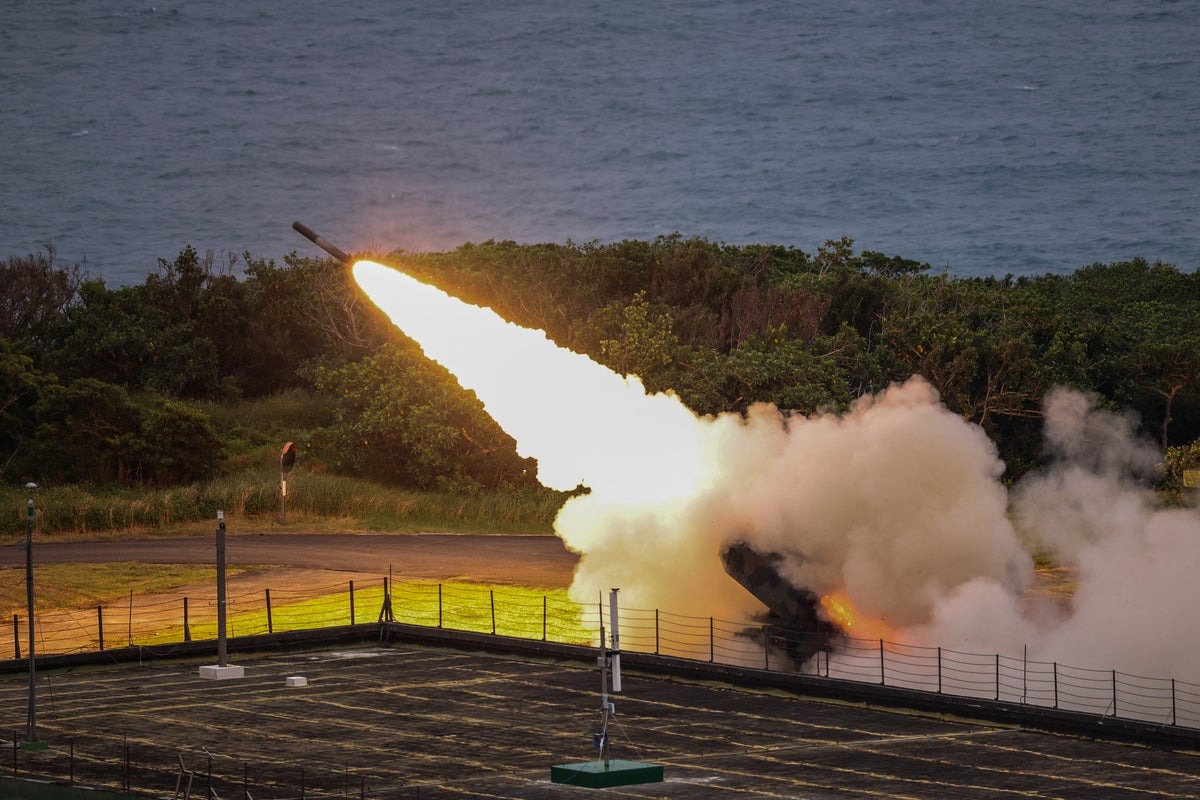 taiwan conducts first live firing test of america supplied himars amid china threat