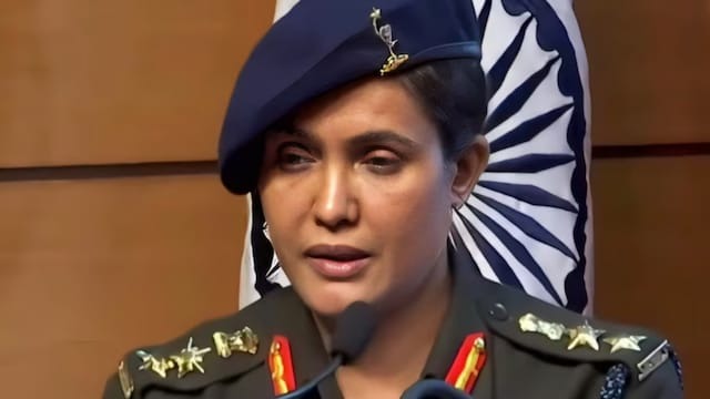 who is colonel sofia qureshi who gave media briefing on operation sindoor